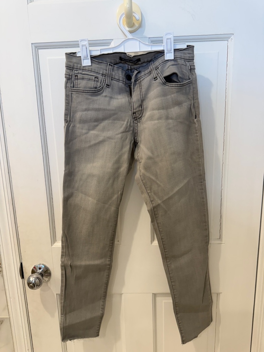 Women’s Vintage Flying Monkey Grey Slim Fit Jeans